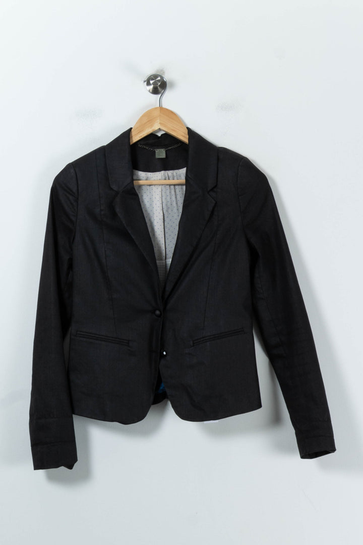 Blazer Noir - Taille XS/34 de la marque IKKS | PARAD63630 - Vendu par Paradigme - Image 2
