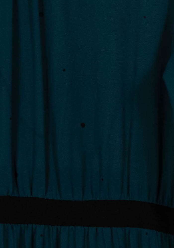 Robe Plissée Verte - Taille XXL/44 de la marque Maison 123 | PARAD63638 - Vendu par Paradigme - Image 3