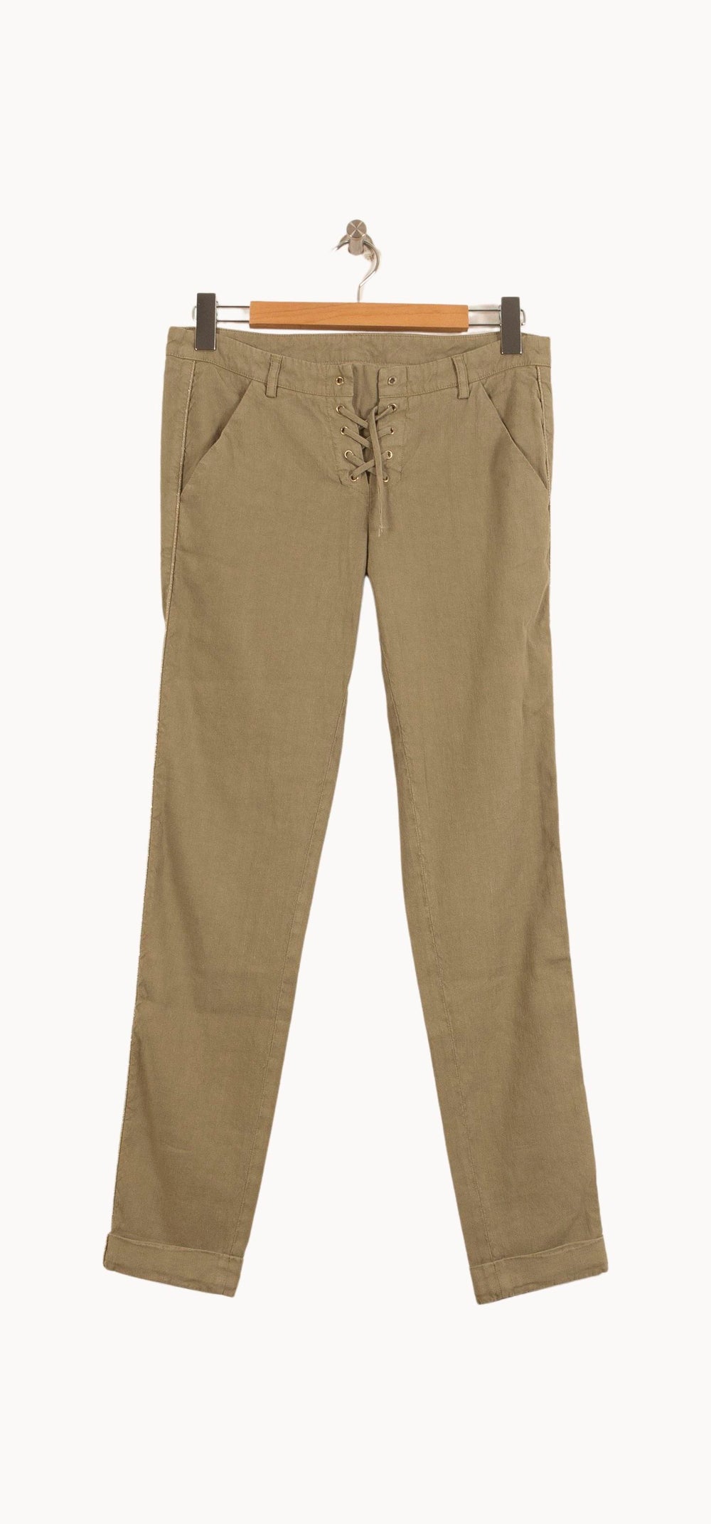 Pantalon Vert - Taille S/36 de la marque Bérénice | PARAD63651 - Vendu par Paradigme - Image 2