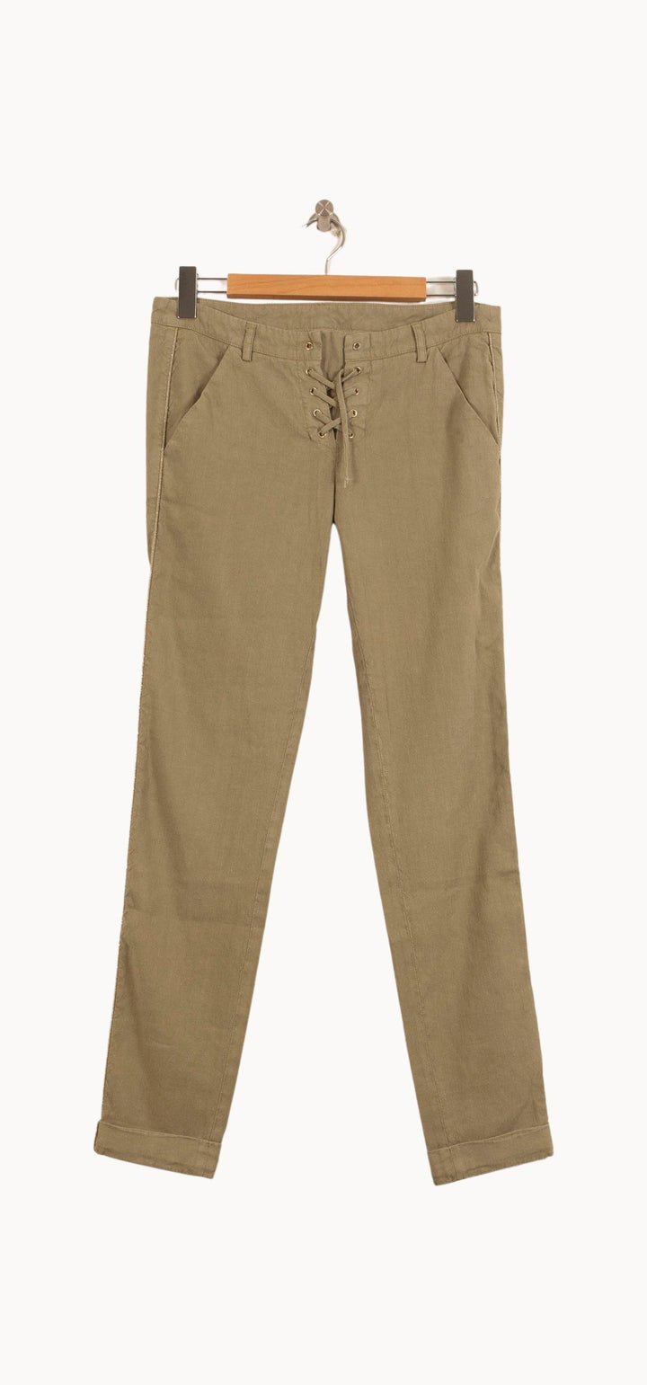 Pantalon Vert - Taille S/36 de la marque Bérénice | PARAD63651 - Vendu par Paradigme - Image 2
