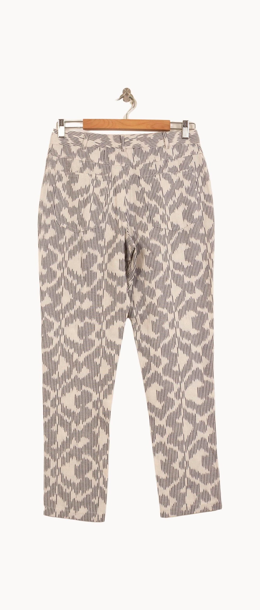 Pantalon Blanc et Gris - Taille M/38 de la marque Bérénice | PARAD63654 - Vendu par Paradigme - Image 4