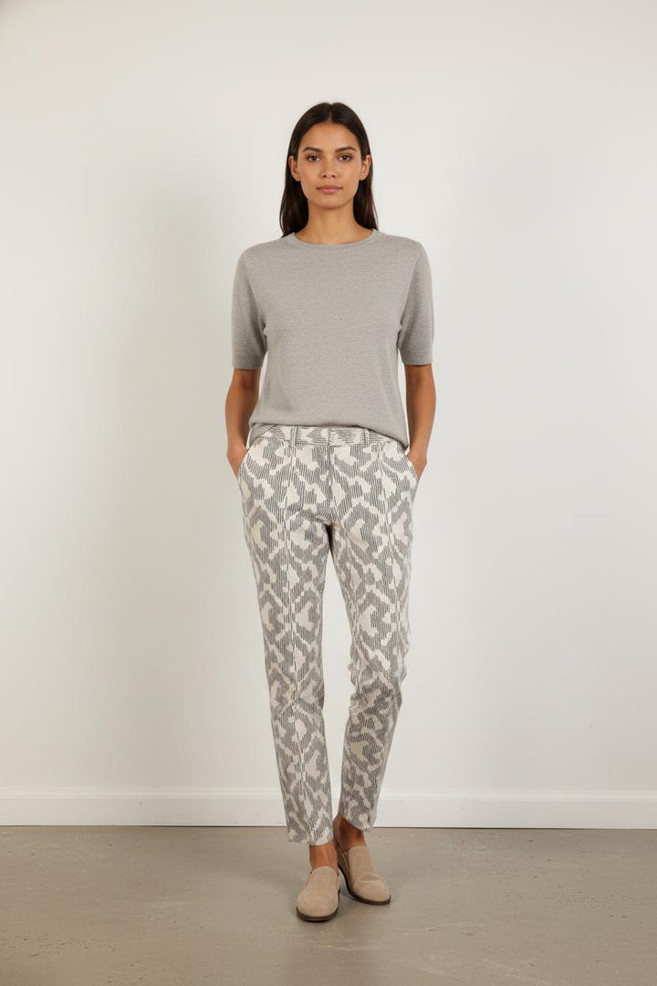 Pantalon Blanc et Gris - Taille M/38