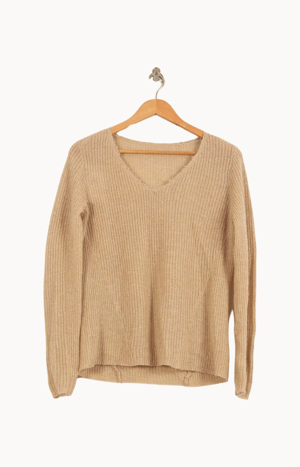 Pull Beige - Taille S/36 de la marque Bérénice | PARAD63660 - Vendu par Paradigme - Image 2
