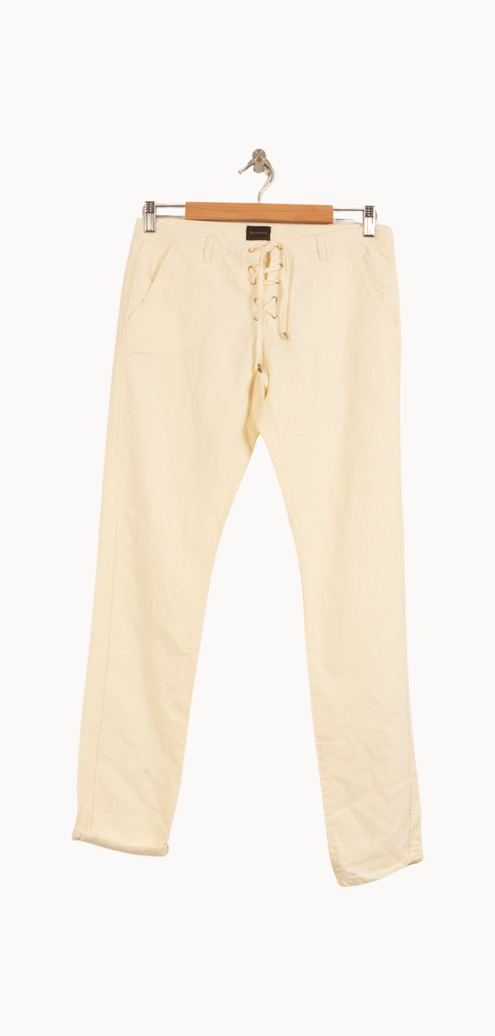 Pantalon Beige - Taille S/36 de la marque Bérénice | PARAD63669 - Vendu par Paradigme - Image 2