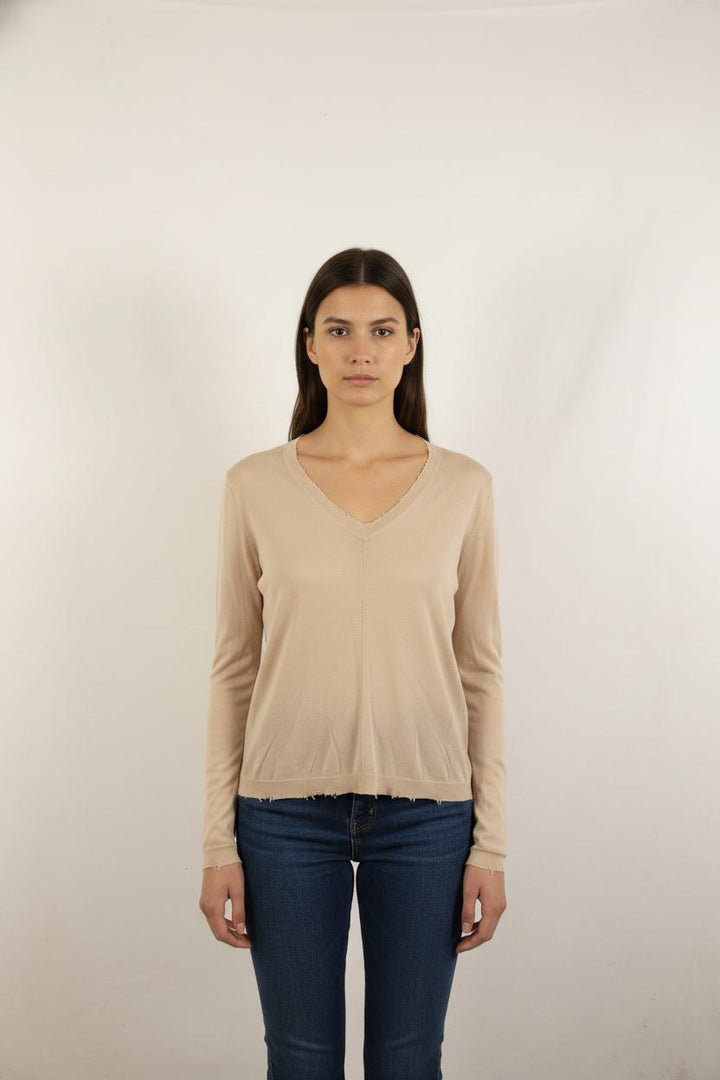 Pull Beige - Taille S/36