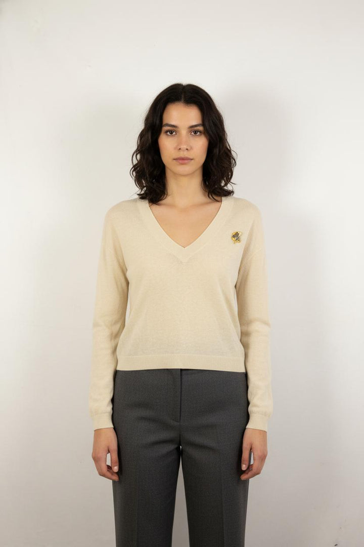 Pull Beige - Taille S/36