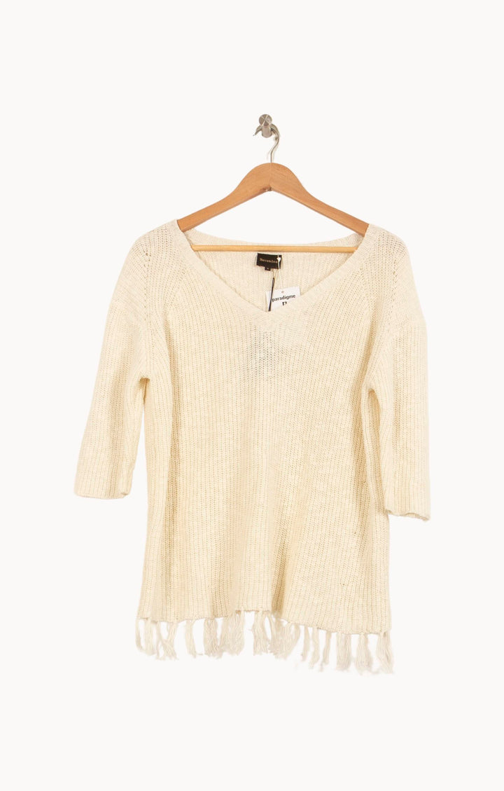 Pull Blanc - Taille S/36 de la marque Bérénice | PARAD63680 - Vendu par Paradigme - Image 2