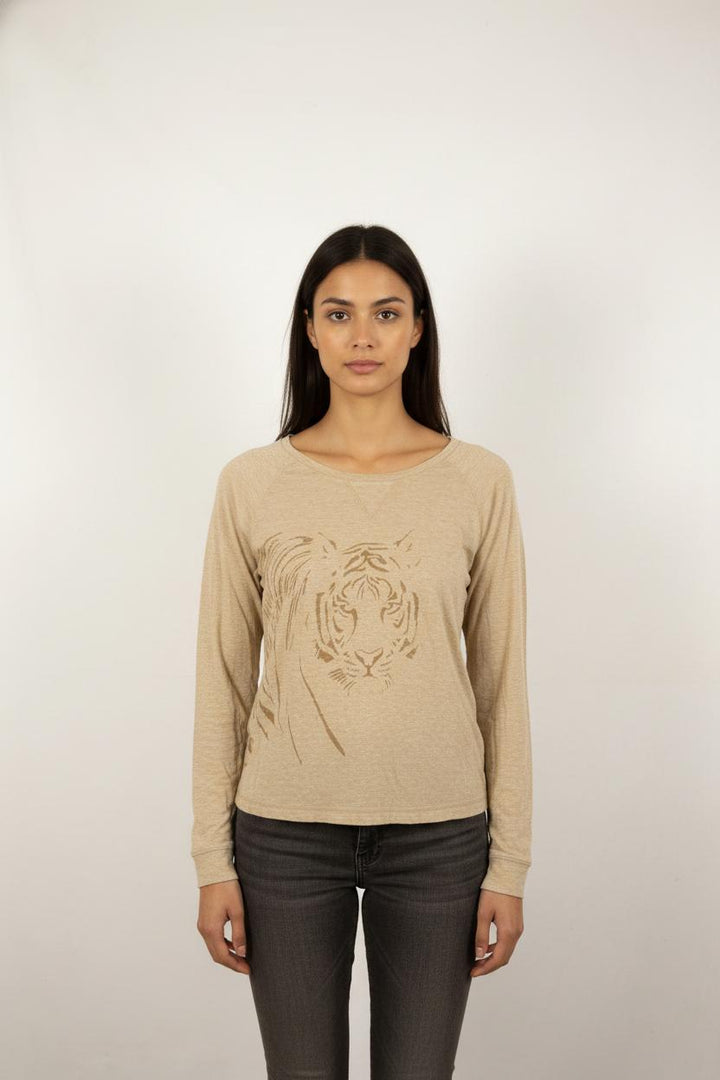 Sweatshirt Beige - Taille S/36
