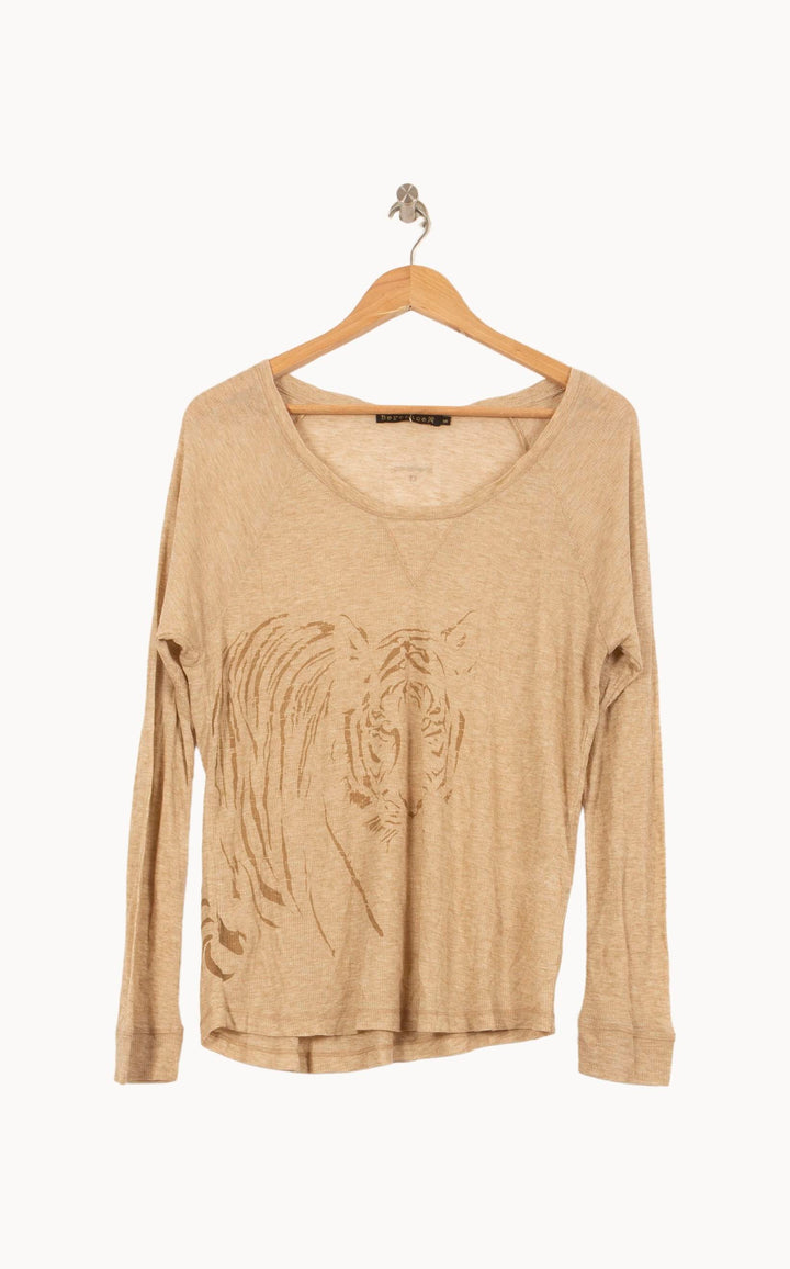 Sweatshirt Beige - Taille S/36 de la marque Bérénice | PARAD63682 - Vendu par Paradigme - Image 2