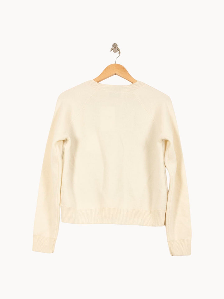 Sweat Blanc - Taille S/36 de la marque Bérénice | PARAD63683 - Vendu par Paradigme - Image 4