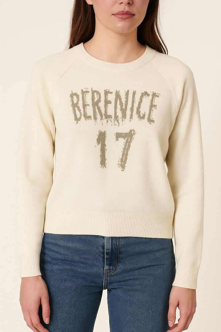 Sweat Blanc - Taille S/36 de la marque Bérénice | PARAD63683 - Vendu par Paradigme - Image 1