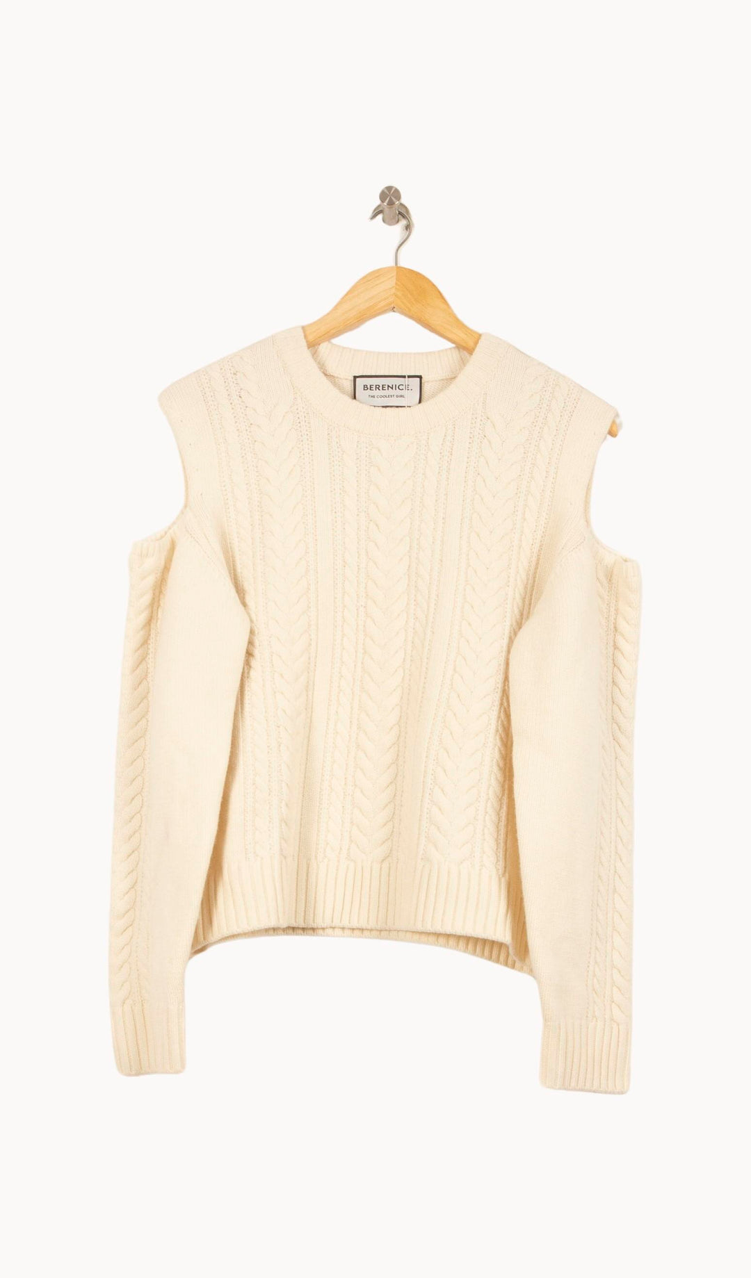 Pull Beige - Taille S/36 de la marque Bérénice | PARAD63684 - Vendu par Paradigme - Image 2