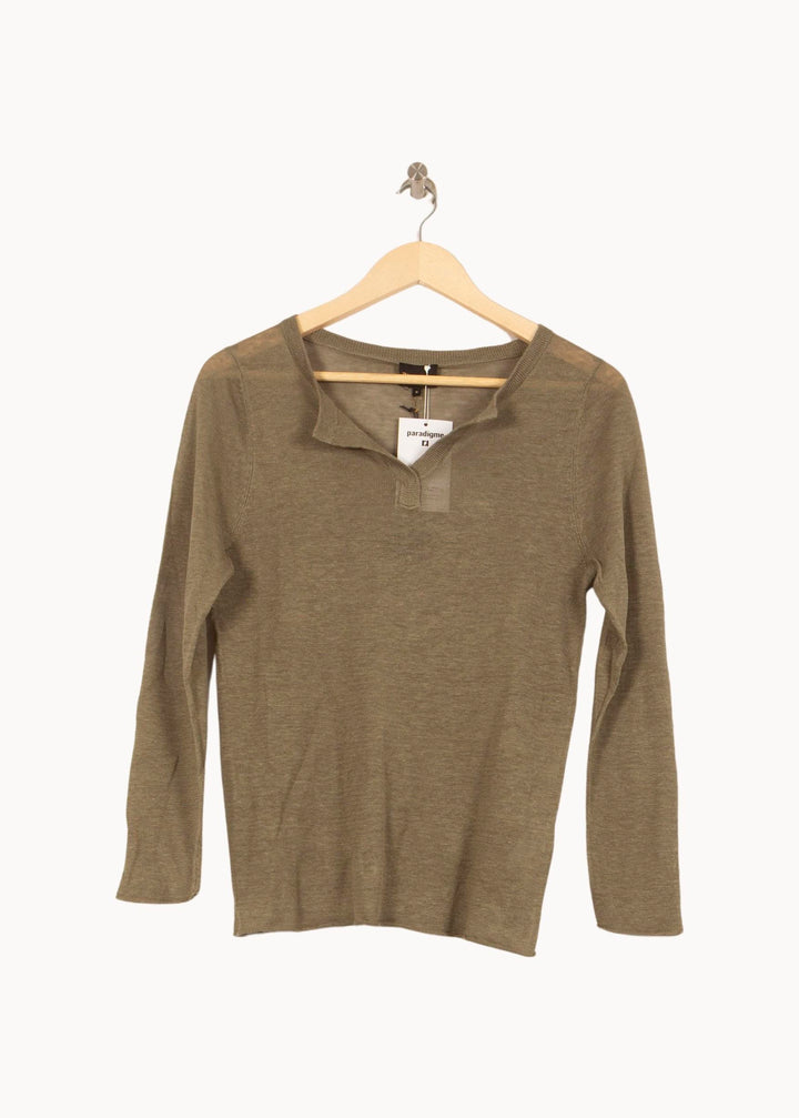 Pull Vert - Taille S/36 de la marque Bérénice | PARAD63687 - Vendu par Paradigme - Image 2