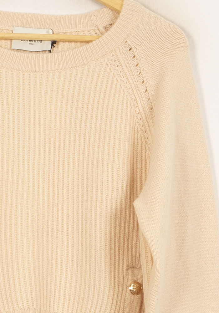 Pull Rose - Taille S/36 de la marque Bérénice | PARAD63689 - Vendu par Paradigme - Image 3