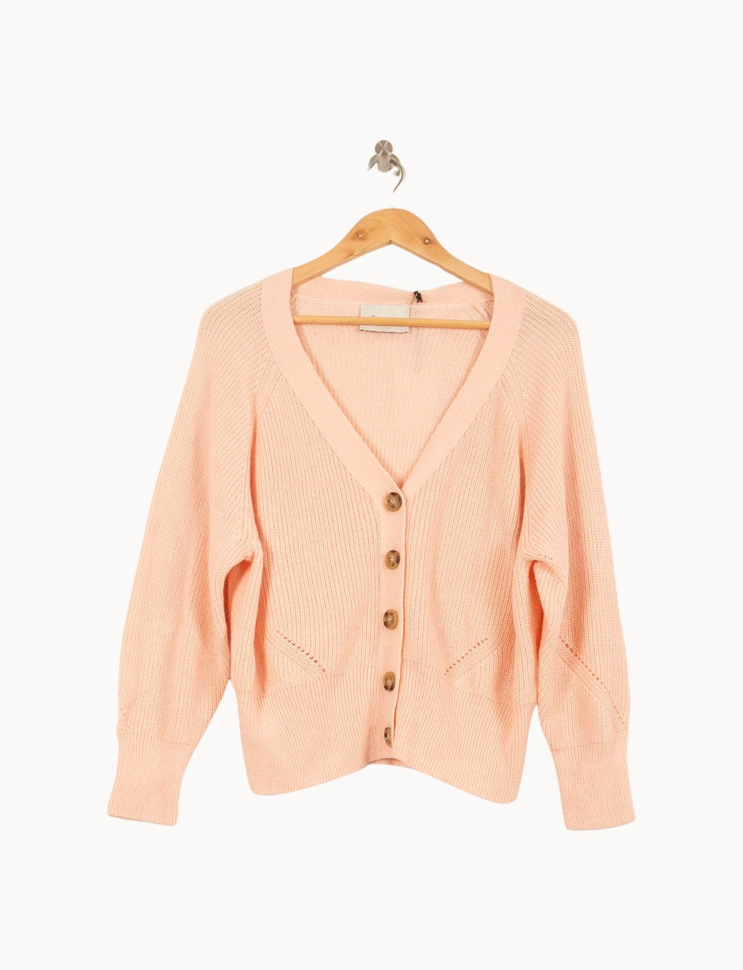 Cardigan Rose - Taille S/36 de la marque Bérénice | PARAD63690 - Vendu par Paradigme - Image 2