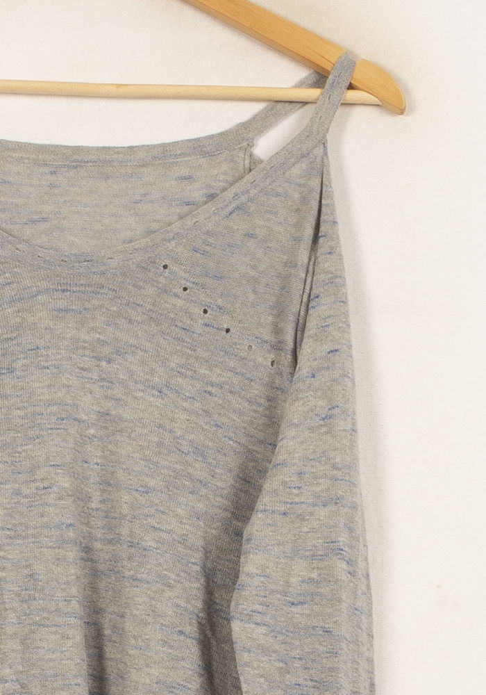 Pull Gris - Taille S/36 de la marque Bérénice | PARAD63695 - Vendu par Paradigme - Image 3