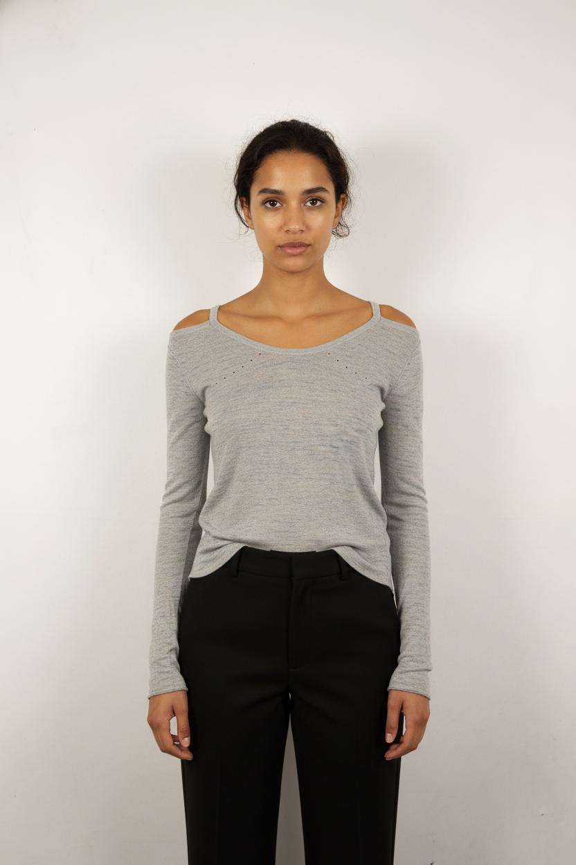 Pull Gris - Taille S/36