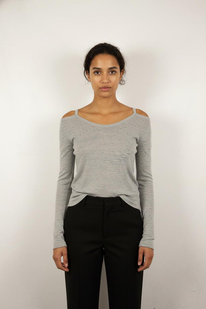 Pull Gris - Taille S/36