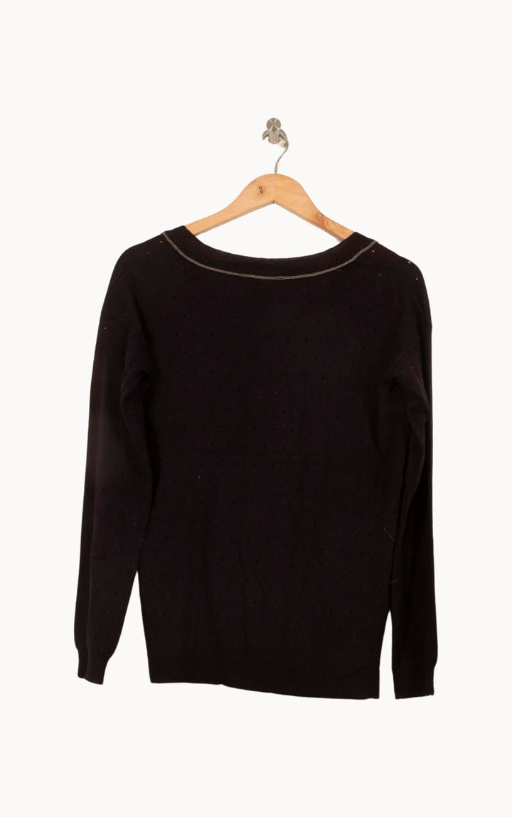 Pull Noir - Taille S/36 de la marque Bérénice | PARAD63697 - Vendu par Paradigme - Image 4