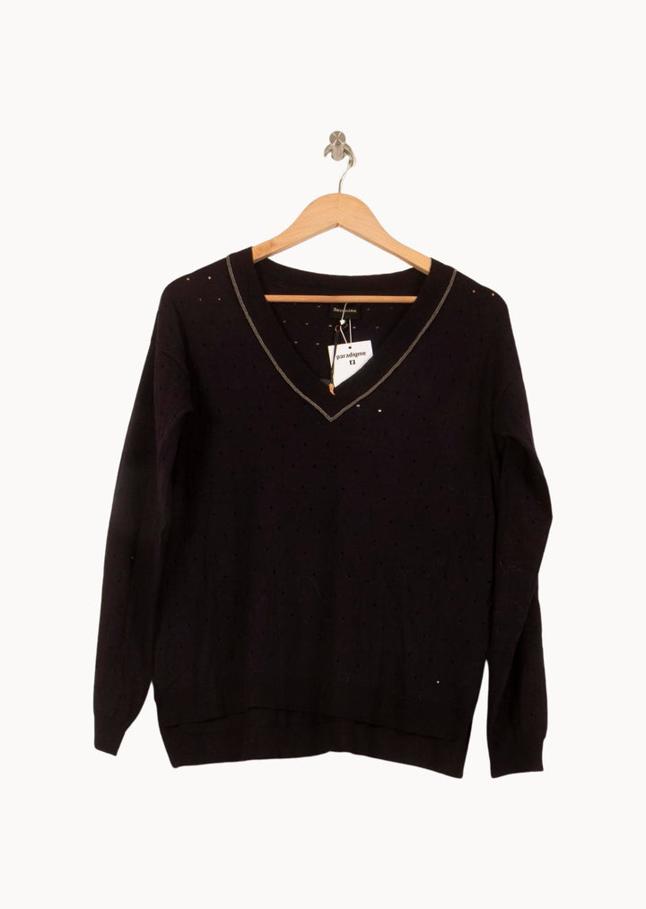 Pull Noir - Taille S/36 de la marque Bérénice | PARAD63697 - Vendu par Paradigme - Image 2