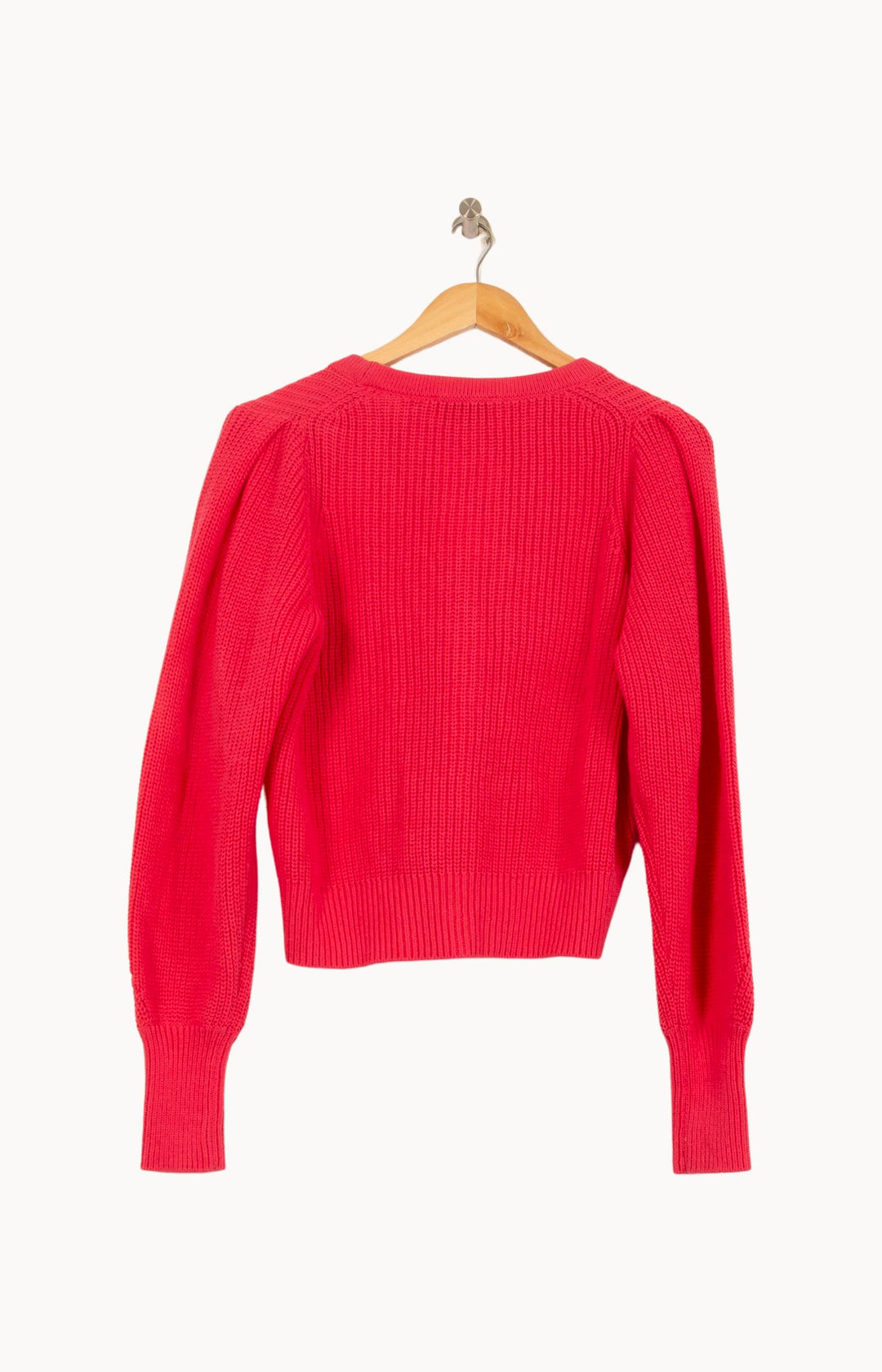 Cardigan Rouge - Taille S/36 de la marque Bérénice | PARAD63698 - Vendu par Paradigme - Image 4