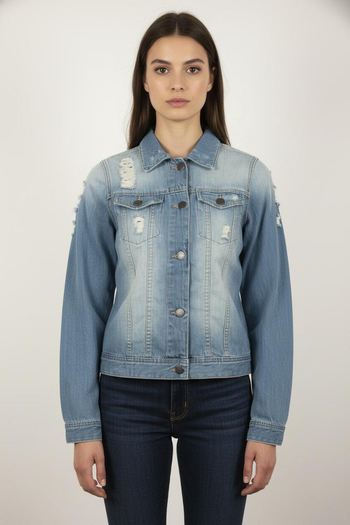 Veste en Jean Bleue - Taille M/38