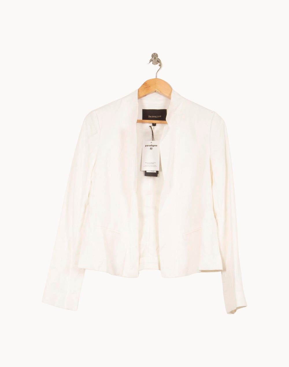 Blazer Blanc - Taille S/36 de la marque Bérénice | PARAD63712 - Vendu par Paradigme - Image 2