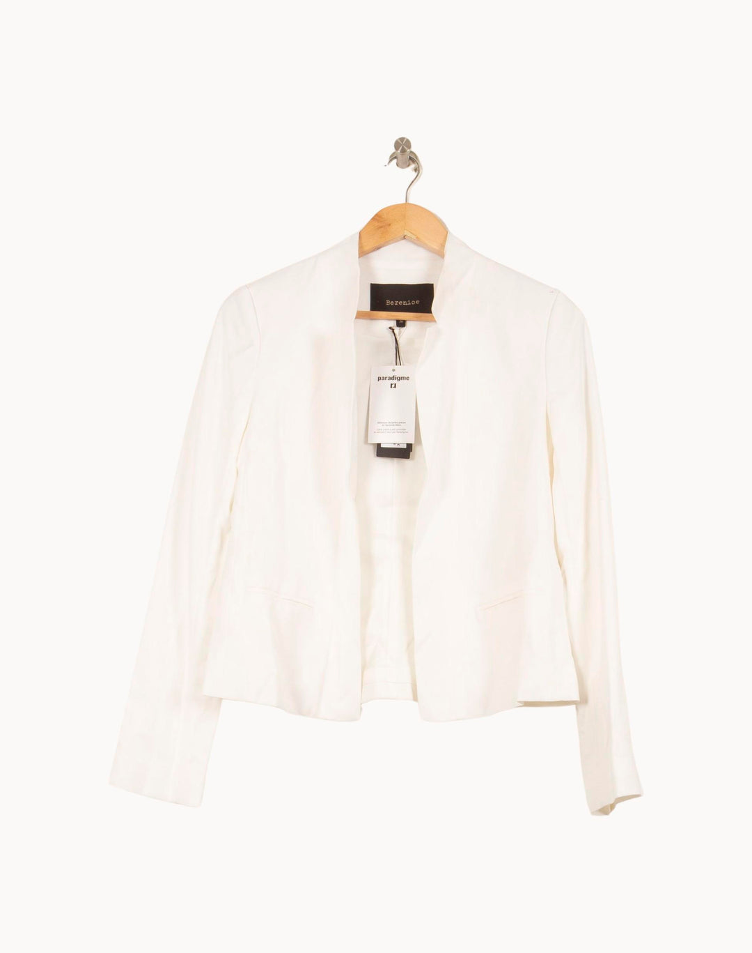 Blazer Blanc - Taille S/36 de la marque Bérénice | PARAD63712 - Vendu par Paradigme - Image 2