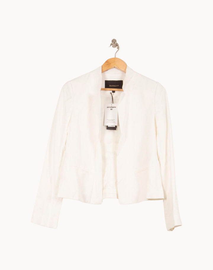 Blazer Blanc - Taille S/36 de la marque Bérénice | PARAD63712 - Vendu par Paradigme - Image 2