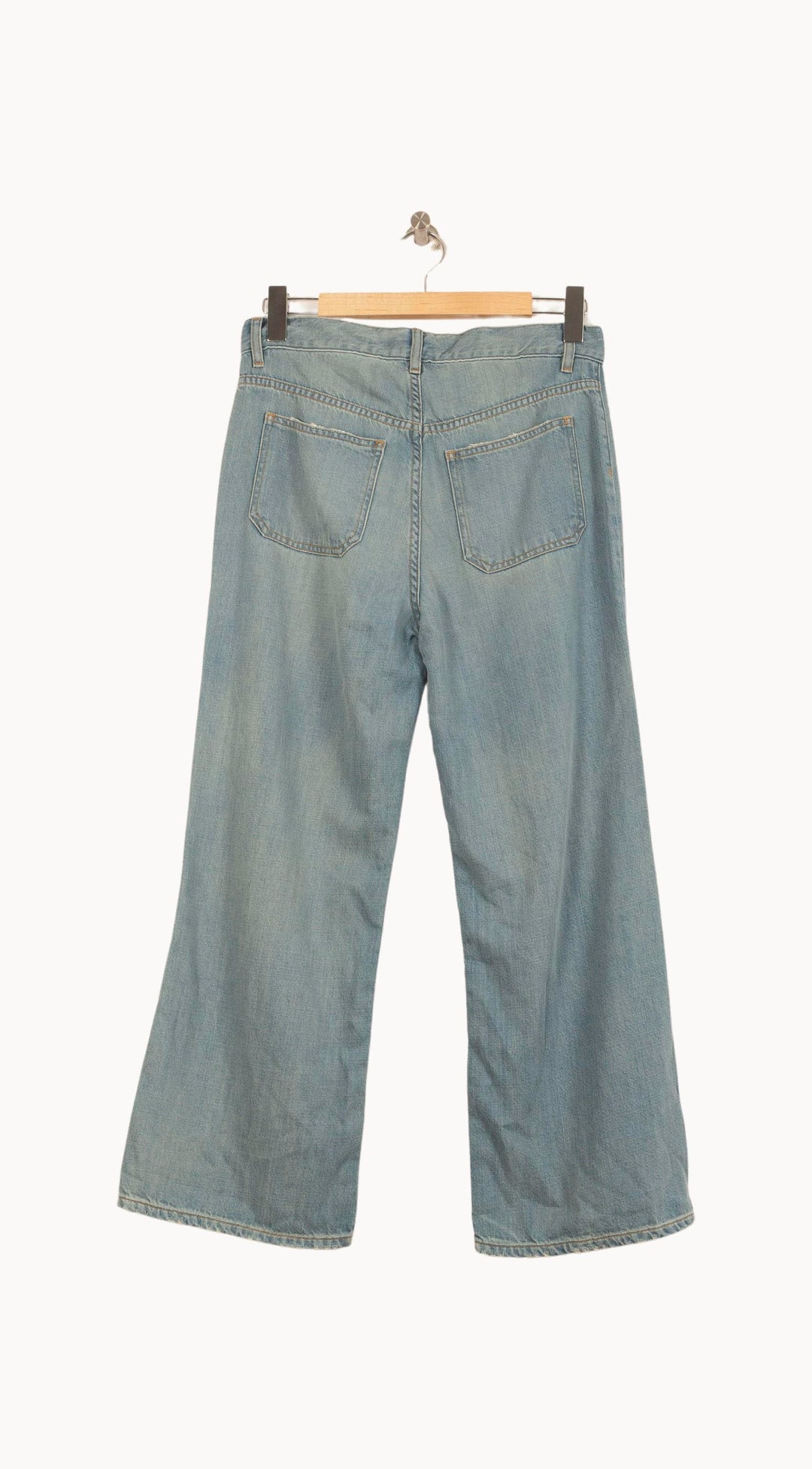 Jean Large Bleu - Taille M/38 de la marque Bérénice | PARAD63713 - Vendu par Paradigme - Image 4