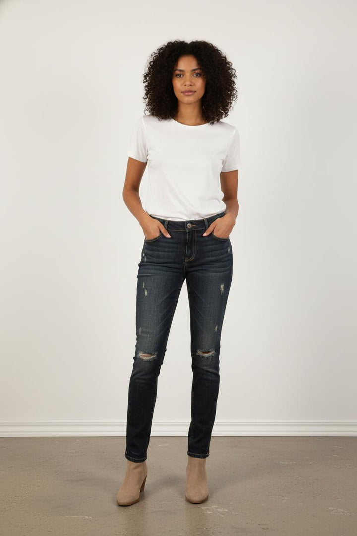 Jean Délavé Bleu - Taille S/36