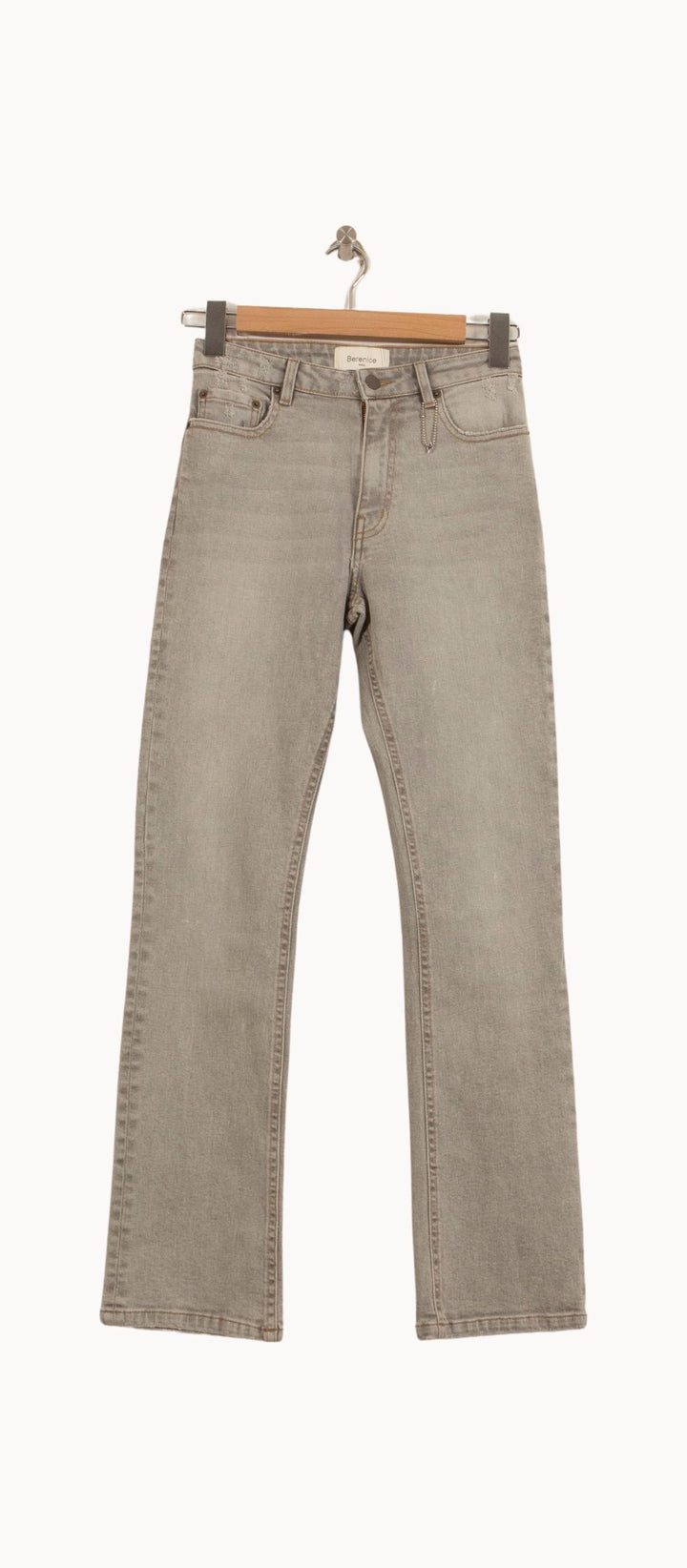 Jean Gris - Taille S/36 de la marque Bérénice | PARAD63722 - Vendu par Paradigme - Image 2
