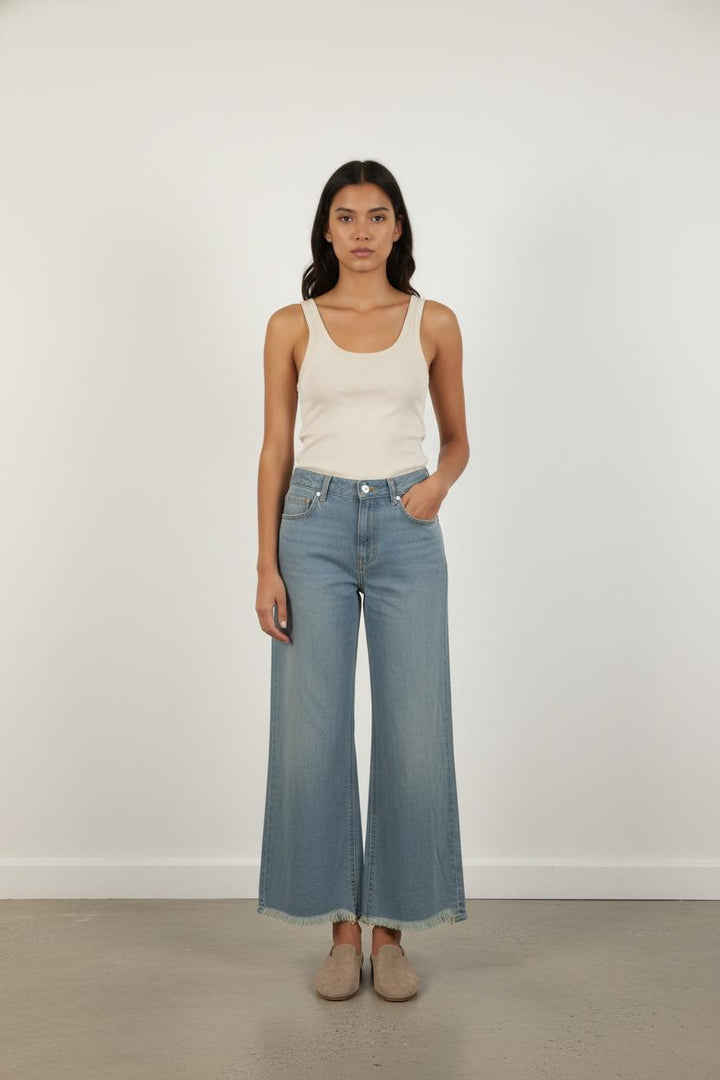 Jean Large Bleu - Taille S/36