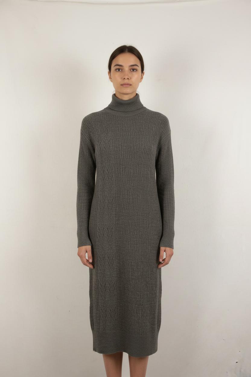 Robe Pull Grise - Taille S/36