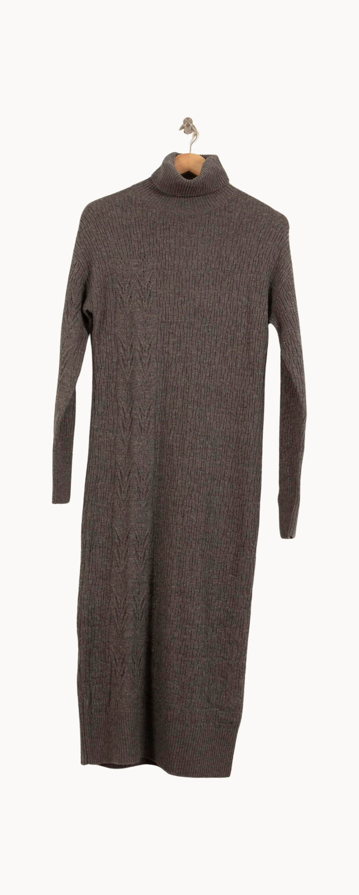 Robe Pull Grise - Taille S/36 de la marque Bérénice | PARAD63730 - Vendu par Paradigme - Image 2