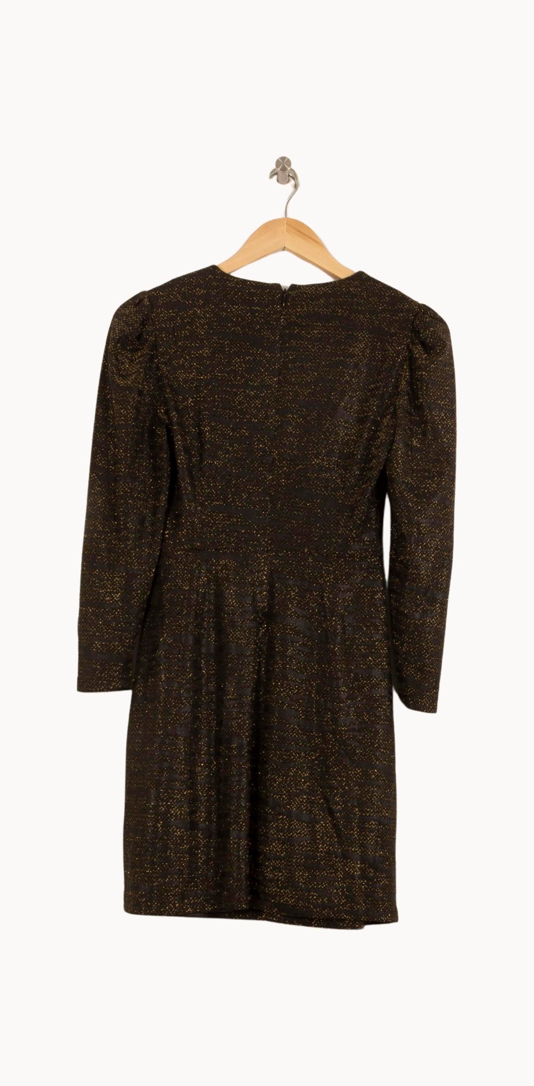 Robe Courte Noire et Dorée - Taille S/36 de la marque Bérénice | PARAD63732 - Vendu par Paradigme - Image 4