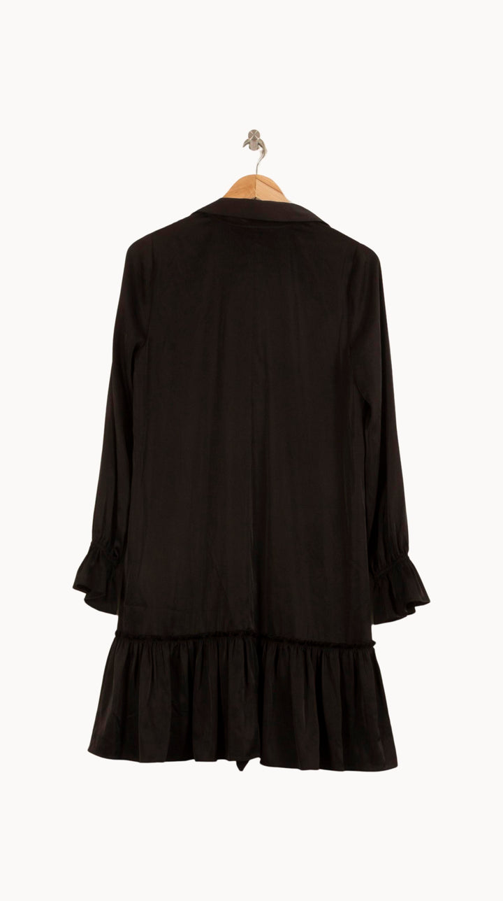 Robe Volantée Noire - Taille S/36 de la marque Bérénice | PARAD63734 - Vendu par Paradigme - Image 4