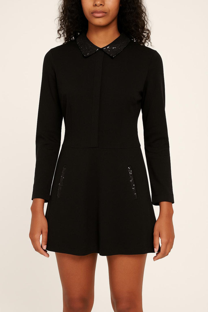 Robe Courte Noire - Taille S/36 de la marque Bérénice | PARAD63736 - Vendu par Paradigme - Image 1