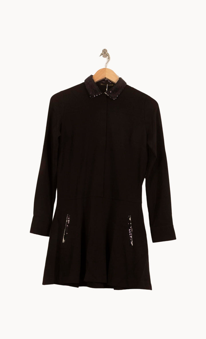 Robe Courte Noire - Taille S/36 de la marque Bérénice | PARAD63736 - Vendu par Paradigme - Image 2