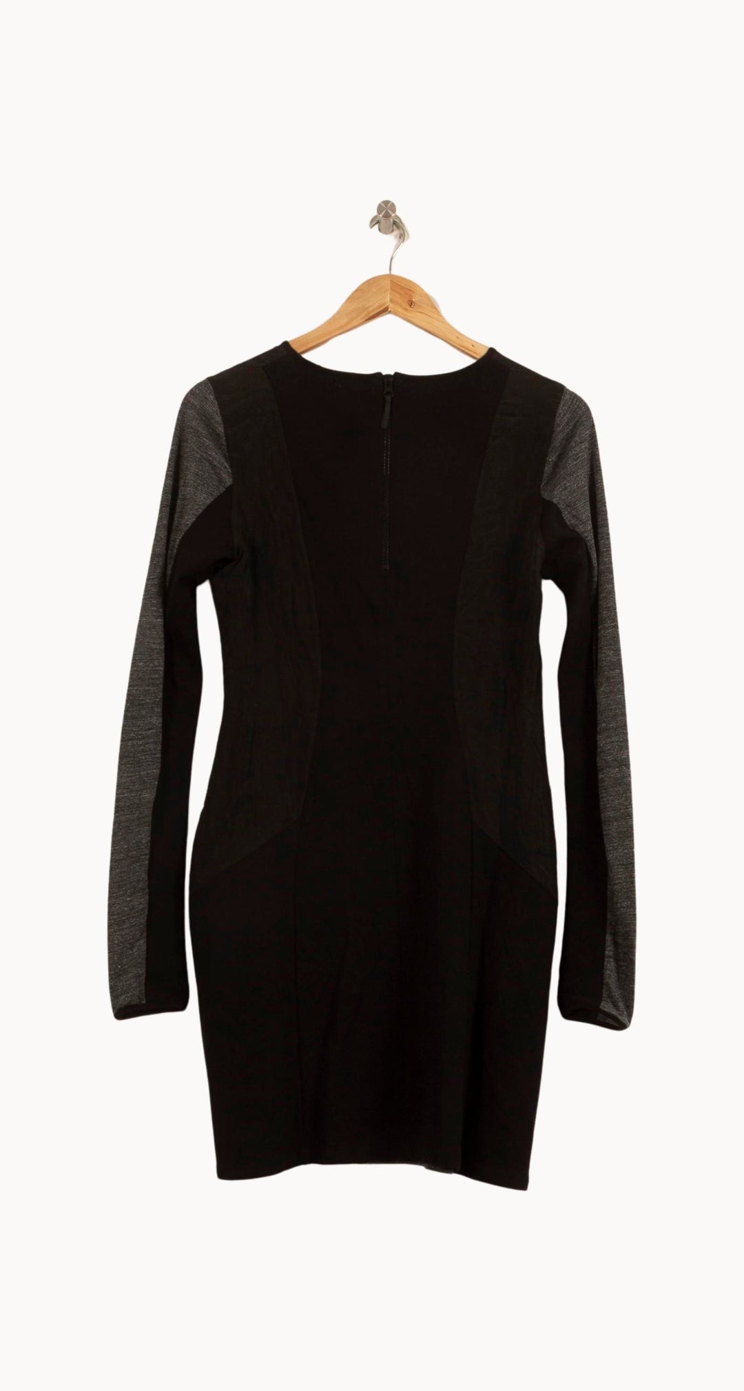 Robe Courte Noire et Grise - Taille L/40 de la marque Bérénice | PARAD63741 - Vendu par Paradigme - Image 4