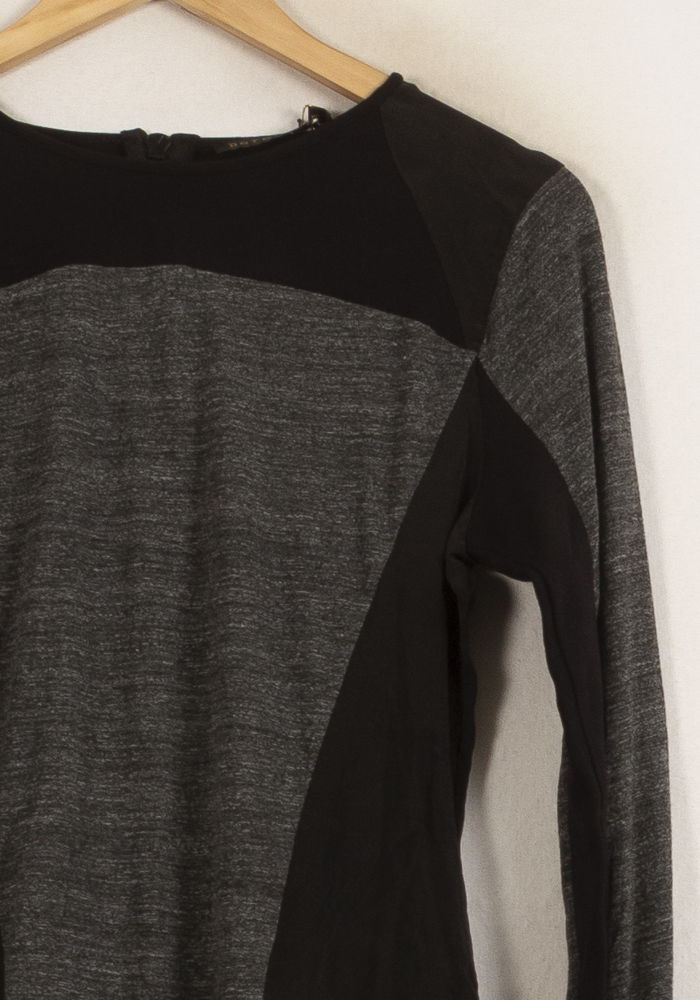 Robe Courte Noire et Grise - Taille L/40 de la marque Bérénice | PARAD63741 - Vendu par Paradigme - Image 3