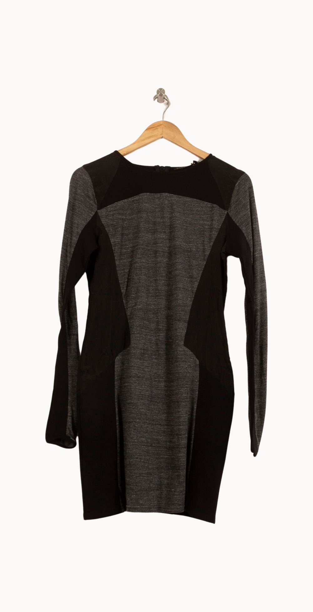 Robe Courte Noire et Grise - Taille L/40 de la marque Bérénice | PARAD63741 - Vendu par Paradigme - Image 2