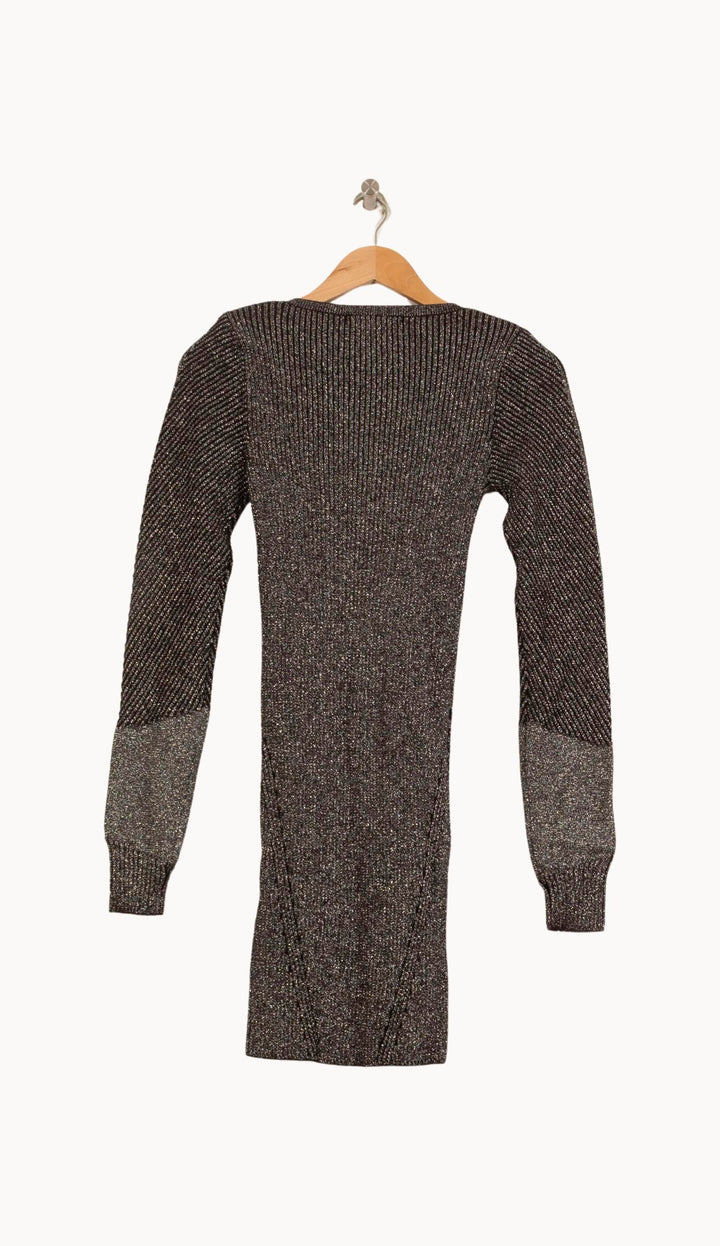 Robe Pull Grise - Taille S/36 de la marque Bérénice | PARAD63742 - Vendu par Paradigme - Image 4
