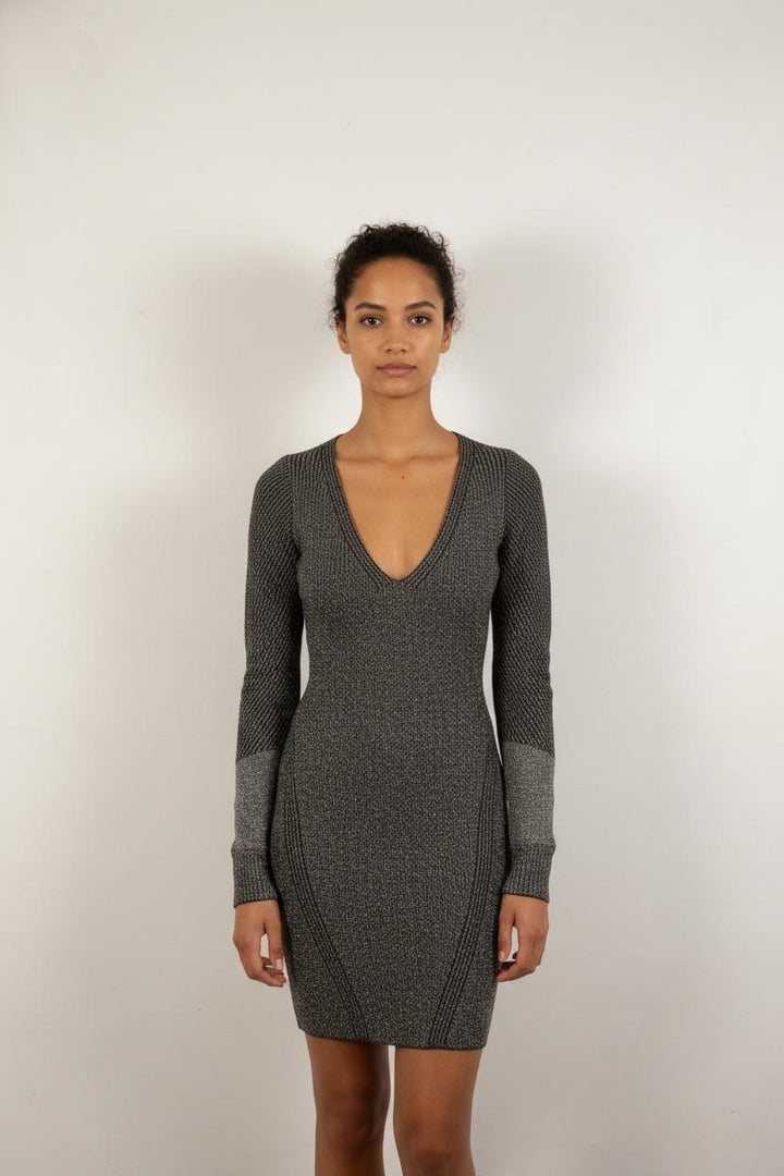 Robe Pull Grise - Taille S/36