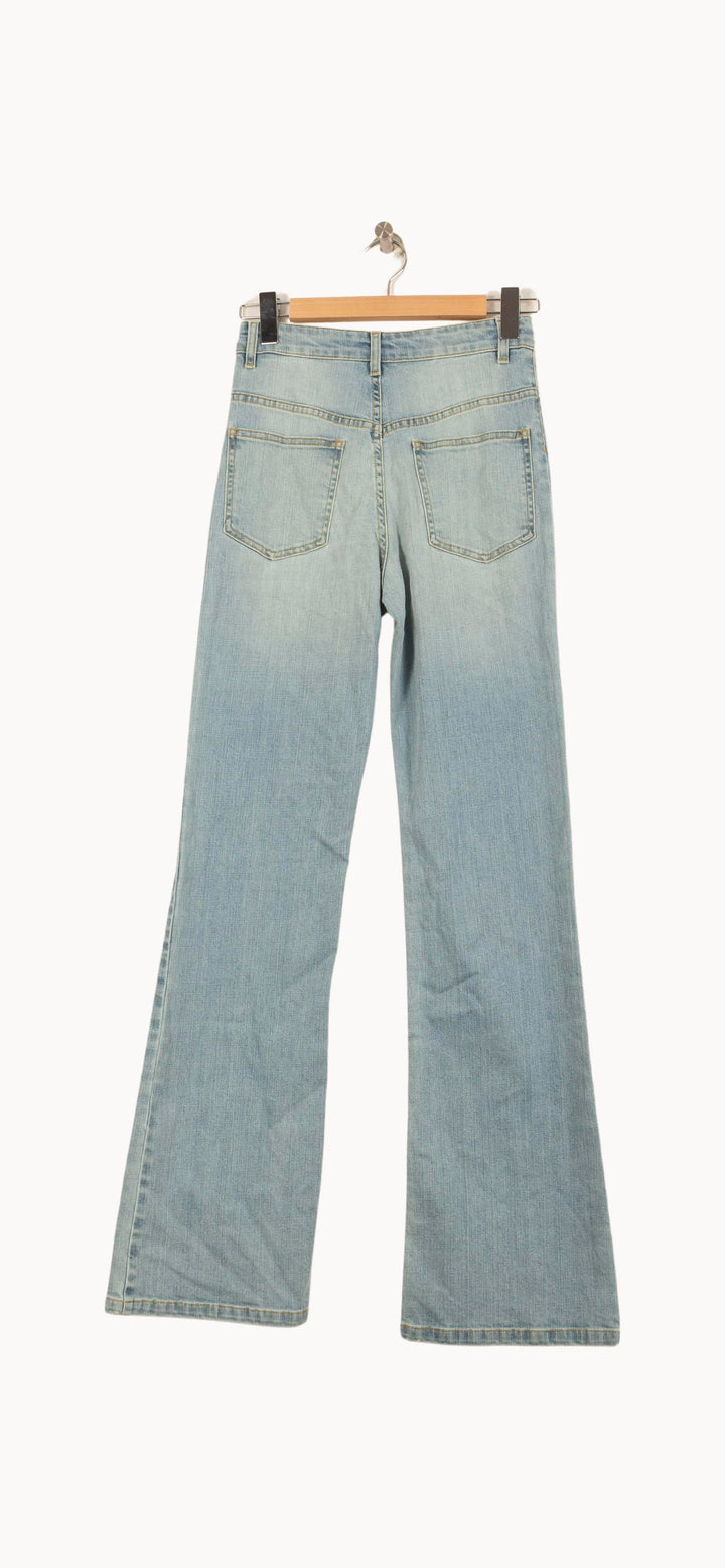 Jean Évasé Bleu - Taille S/36 de la marque Bérénice | PARAD63747 - Vendu par Paradigme - Image 4