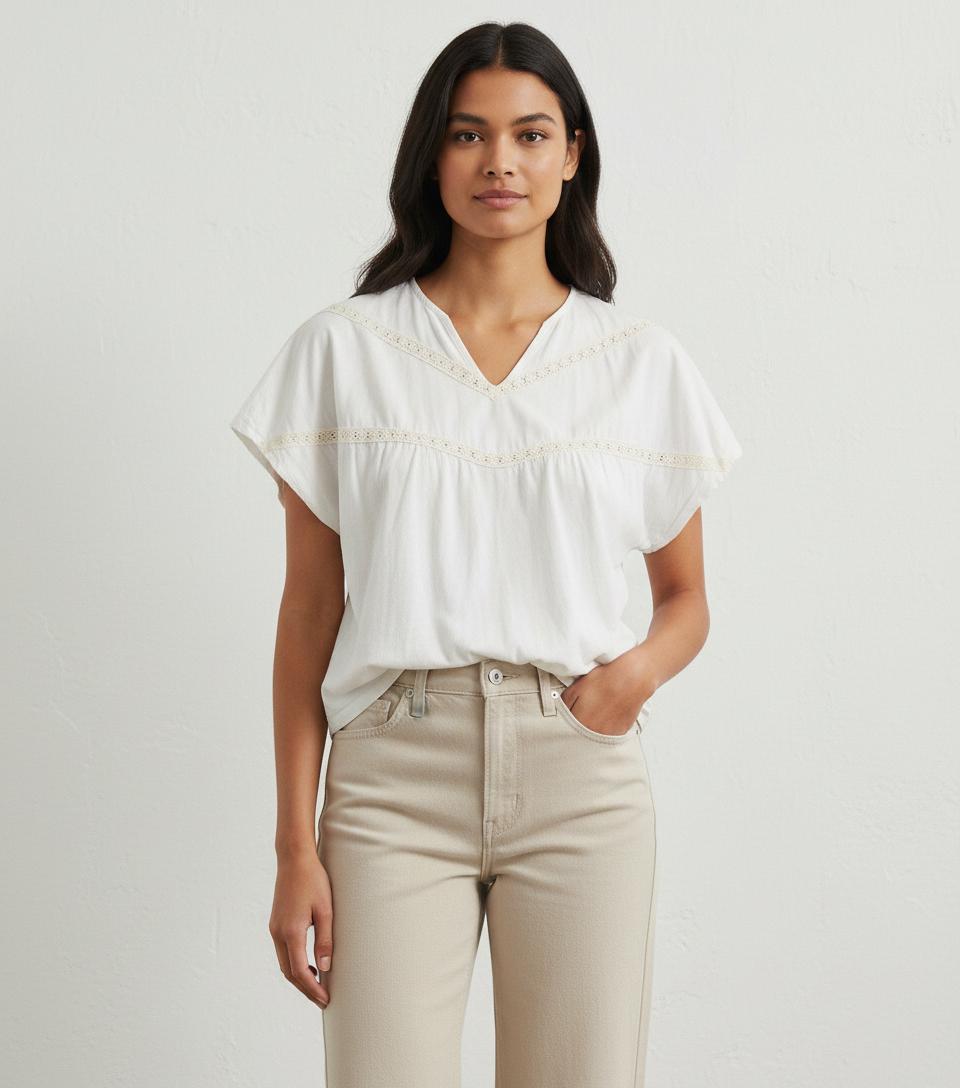 Blouse Blanche - Taille S/36