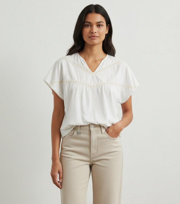 Blouse Blanche - Taille S/36