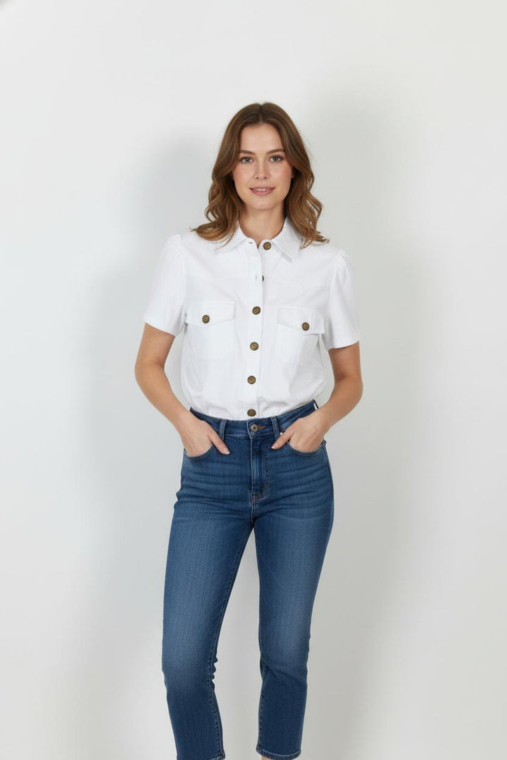 Chemise Blanche - Taille M/38 de la marque Sézane | PARAD63764 - Vendu par Paradigme - Image 1