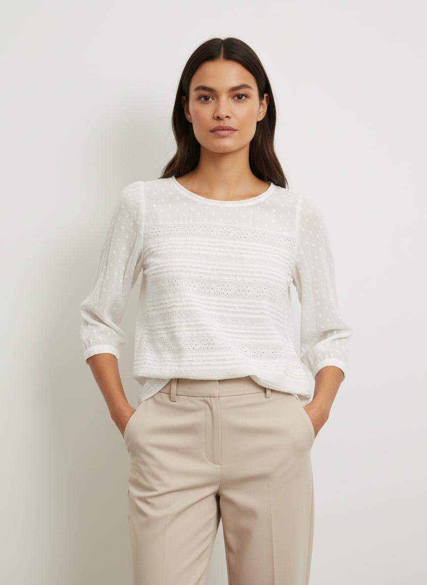 Blouse Blanche - Taille M/38