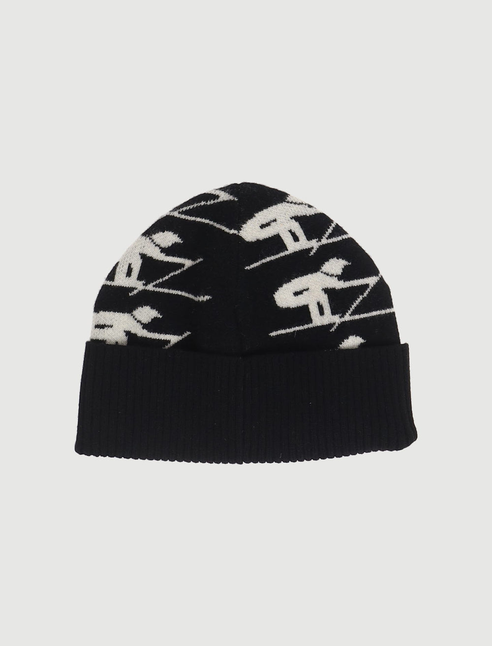 Bonnet Noir et Blanc - Taille T.U. de la marque Moncler | PARAD63790 - Vendu par Paradigme - Image 2